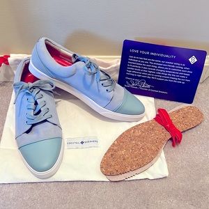 Cocktail Sneakers: The Weekender (Light Blue Suede)